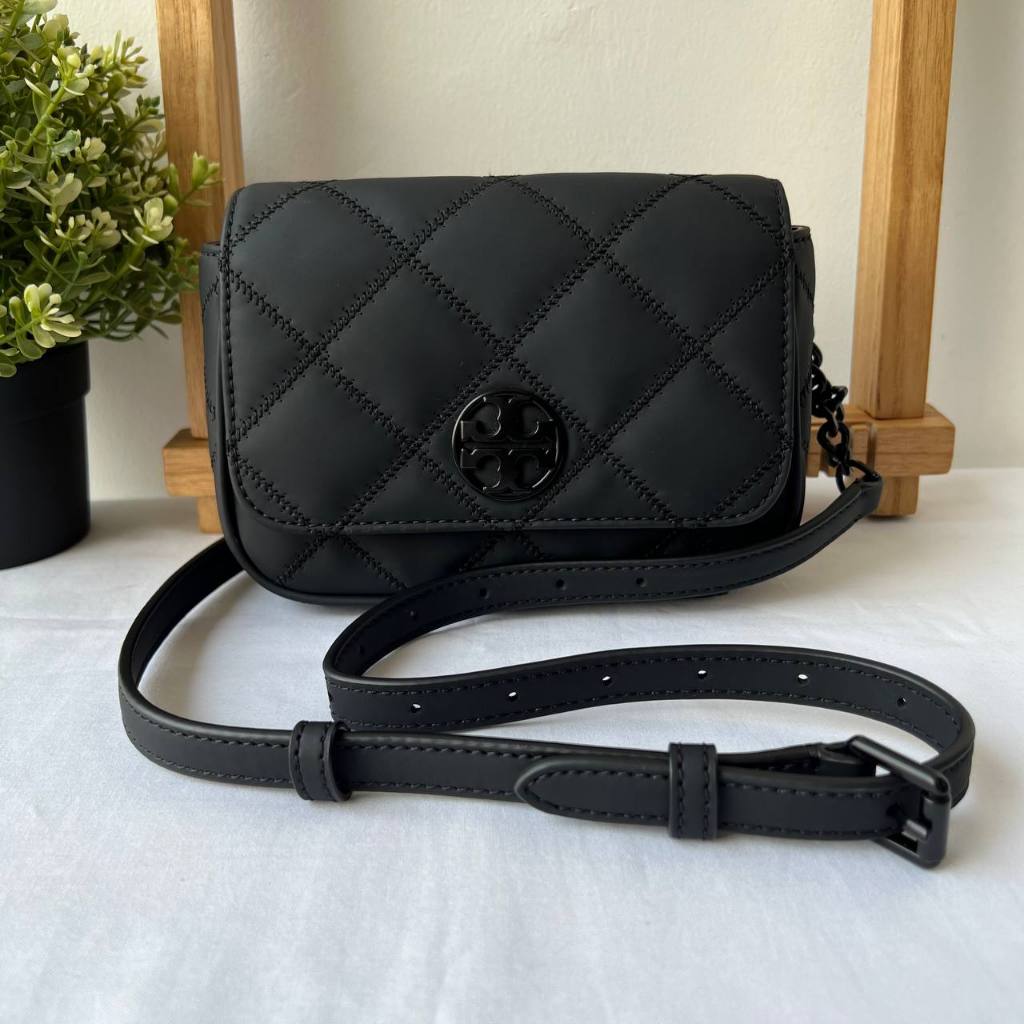 Tas Wanita Tor Burc TB Willa Matte Belt/ Sling Bag Black Original