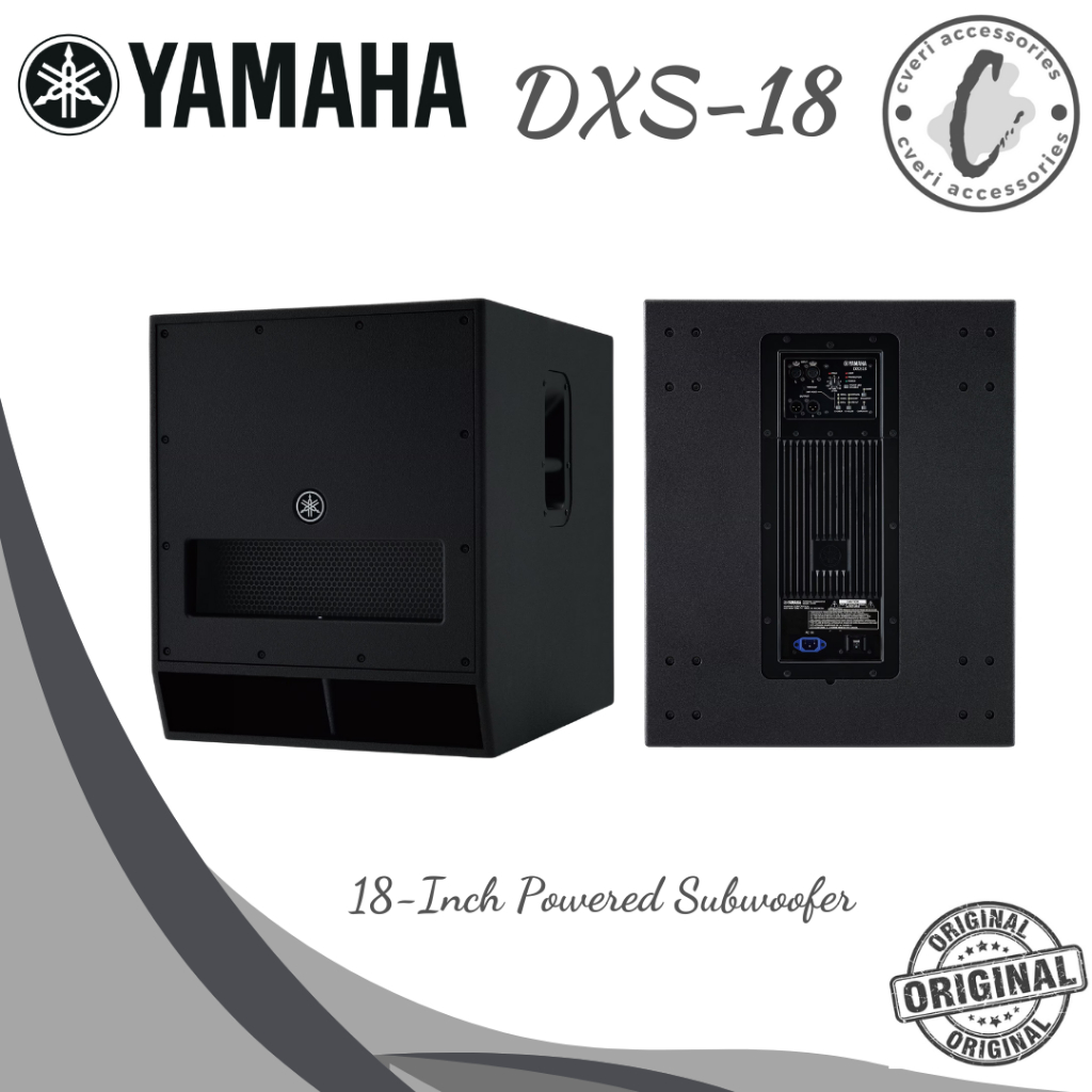 Yamaha DXS18 800W 18 Inch Powered Subwoofer Aktif Dxs-18 Sub Aktif