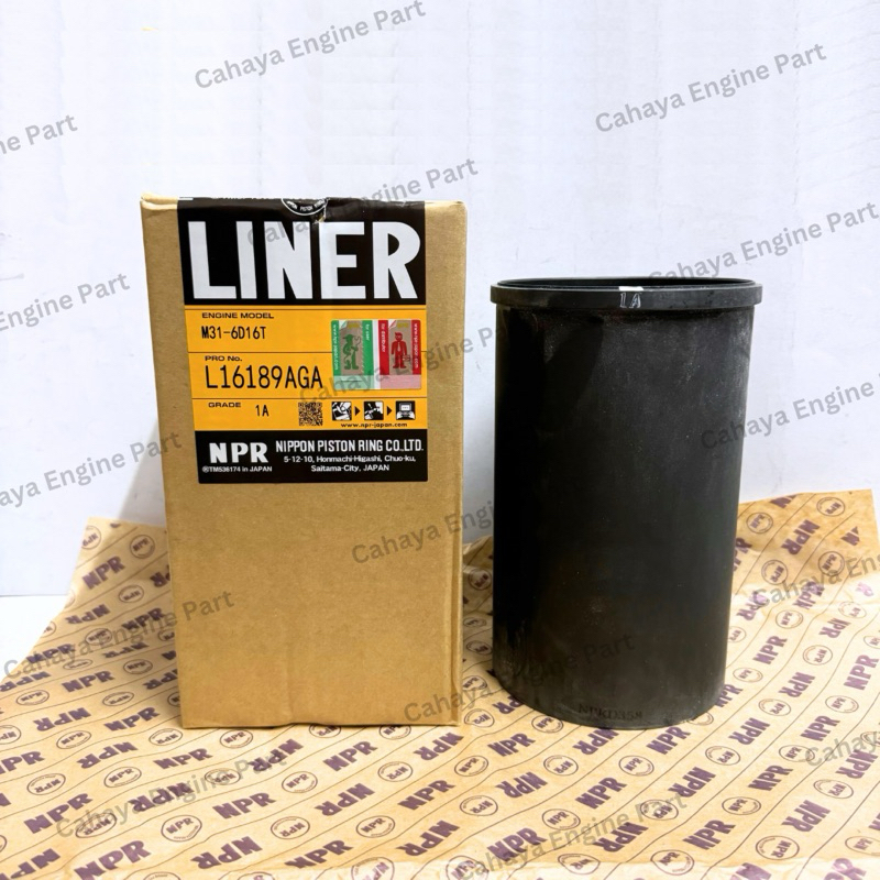 LINER NPR JEPANG MITSUBISHI GANJO | PS220 | 6D16T (1 SET, ISI 6 PCS)