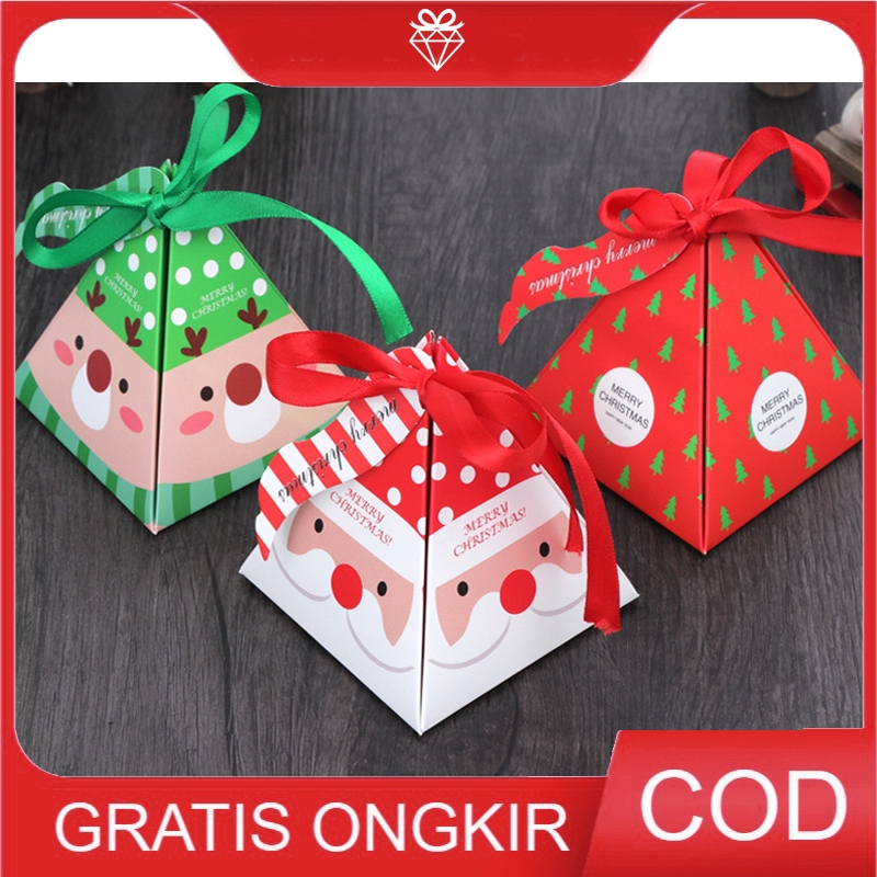 

Giftbox Natal Pyramid - Kotak Hampers - Aksesoris Hampers GB145