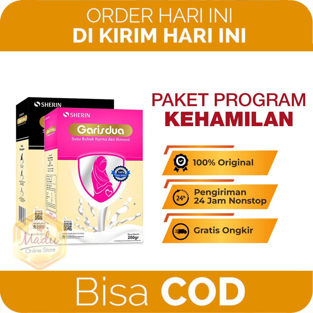 

PAKET HEMAT Susu Garis Dua Wanita Pria Susu Garis Dua Promil Susu Promil Cepat Hamil