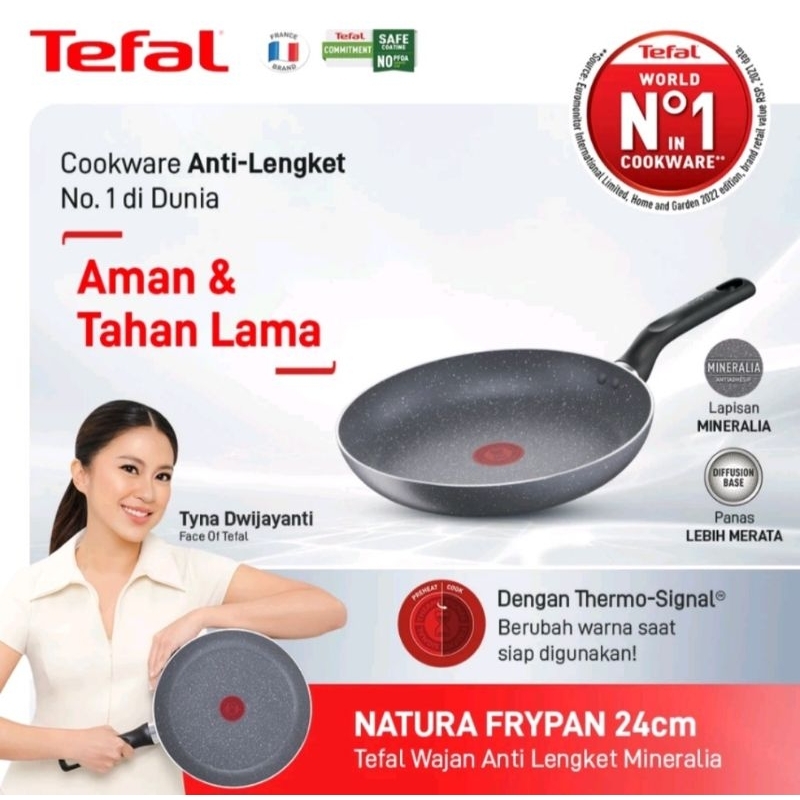Tefal fry pan natura 24cm