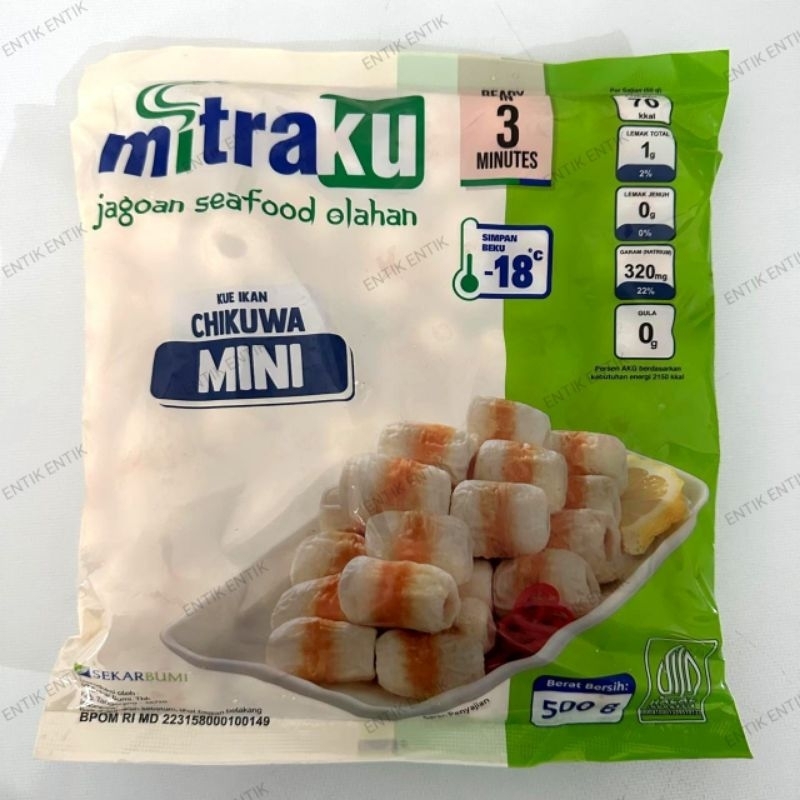 

Mitraku Chikuwa Mini 500gr | 1kg