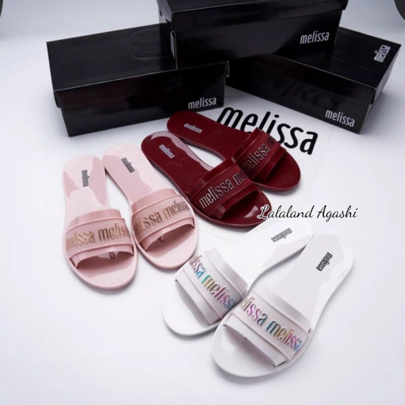 Sandal melissa mlover slide II Ad/sandal melissa/sandal jelly wanita