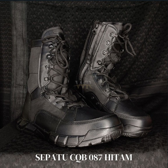 BROODY - Sepatu CQB 087 Hitam /  Sepatu CQB Black Tactical