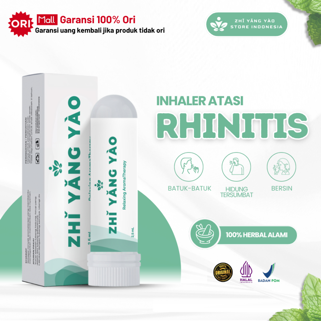 Zhi Yang Yao Inheler Rhinitis Hidung | Alergi Rhinitis | Essensial Oil Pereda Rhinitis | Gejala Rhin