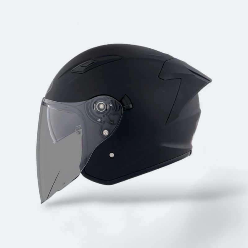 HELM NHK S1GP PRO SOLID "BLACK" DOFF