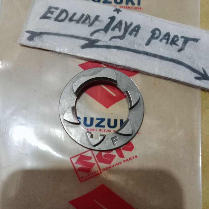 plat gear shift cam suzuki thunder tander 125 ori