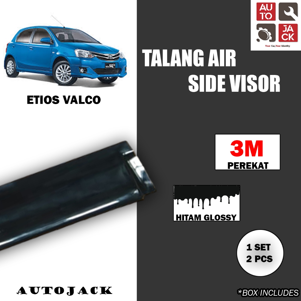 TALANG AIR ETIOS VALCO / SIDE VISOR ETIOS VALCO / ACCESSORIES ETIOS VALCO