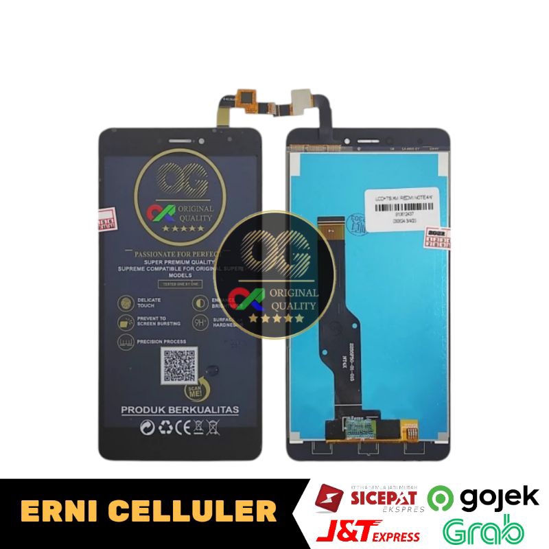 LCD TOUCHSCREEN XIAOMI REDMI NOTE 4 NOTE 4X SNAPDRAGON ORI OG SUPER