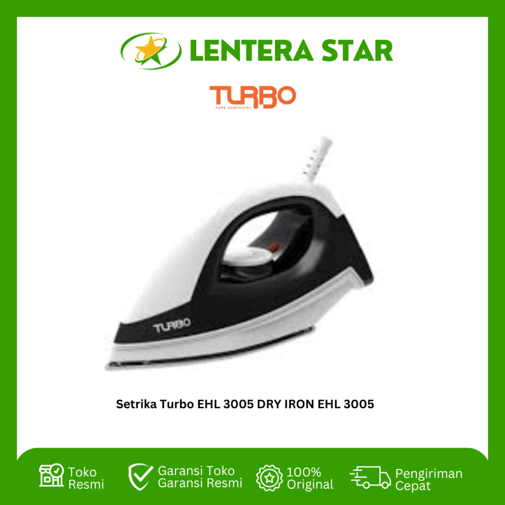 Setrika Turbo EHL 3005 DRY IRON EHL 3005