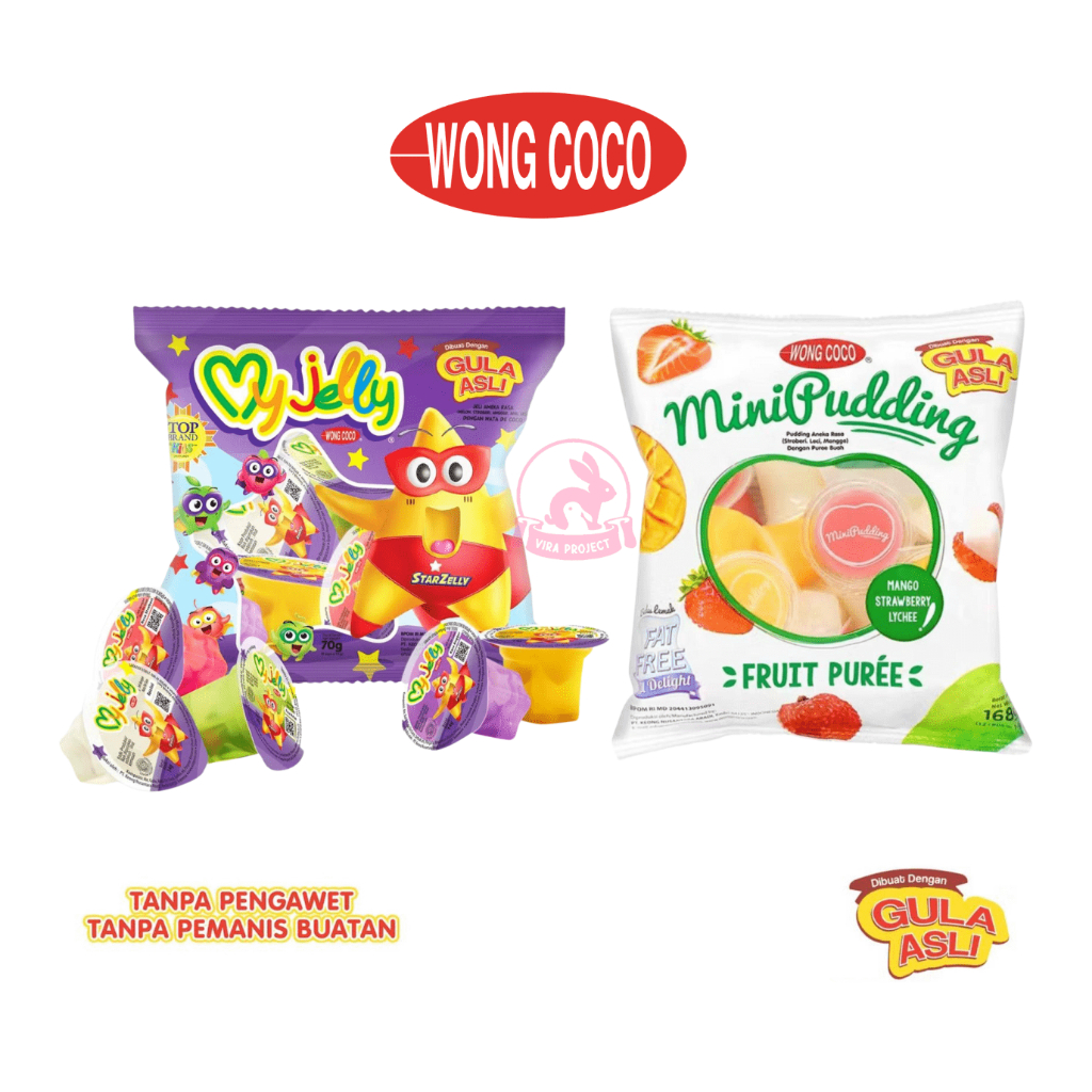 

12+ WONG COCO MY JELLY 70G/ MINI PUDDING 168G JELLY PUDDING ANAK