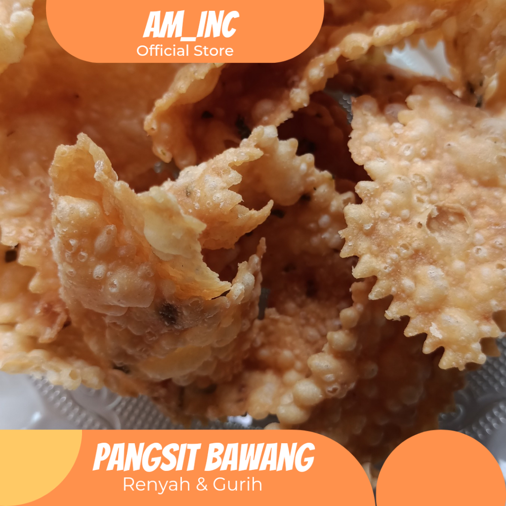 

Keripik Pangsit Bawang ORIGINAL Paking Free Bubble Dan Dus