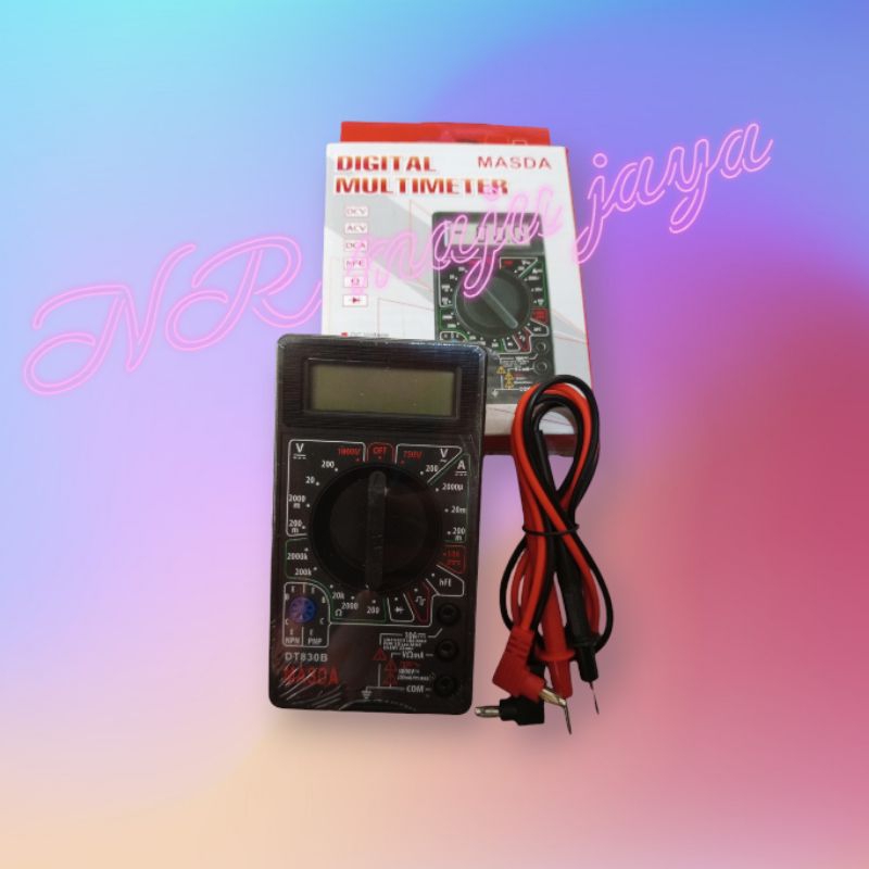 Multimeter Digital DT 830B Tester DT 830 B Avometer DT 830B
