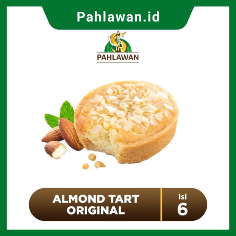 

Lapis Kukus Pahlawan - Almond Tart Original