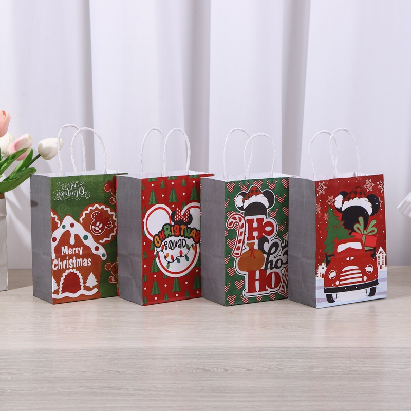 

Paper Bag Natal / Tas Kertas Kraft Christmas Hampers Hadiah Natal / Kantong Kertas Merry Christmas | AK02Q7(M)