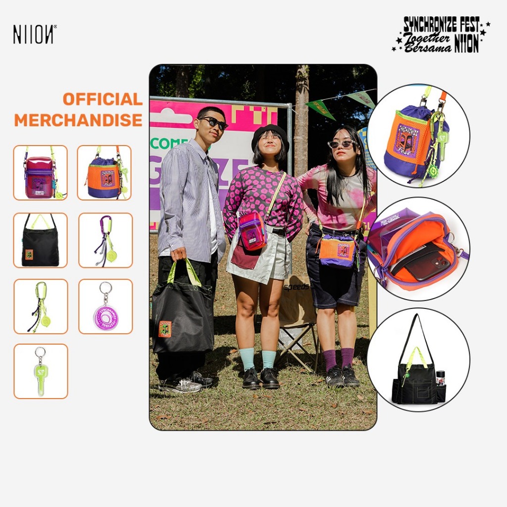 NIION X Synchronize Fest Merchandise