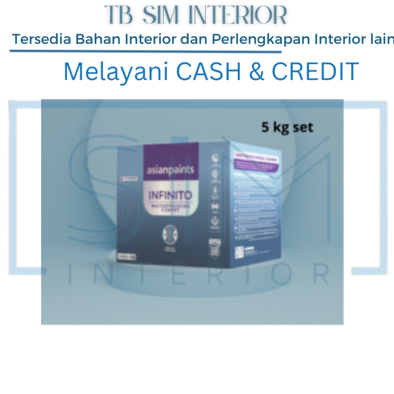 ASIAN PAINTS INFINITO WATERPROOFING CEMENT 5KG