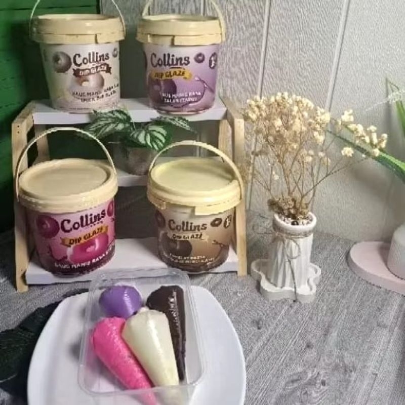 

Glaze Colins 300 gr ( Mix 6 rasa @50gr)