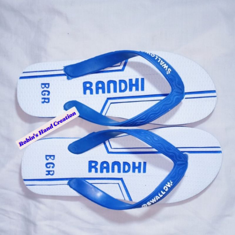 SANDAL JEPIT UKIR CUSTOM SANDAL JEPIT MOTIF CUSTOM SANDAL SWALLOW SANDAL JEPIT WANITA SANDAL JEPIT L