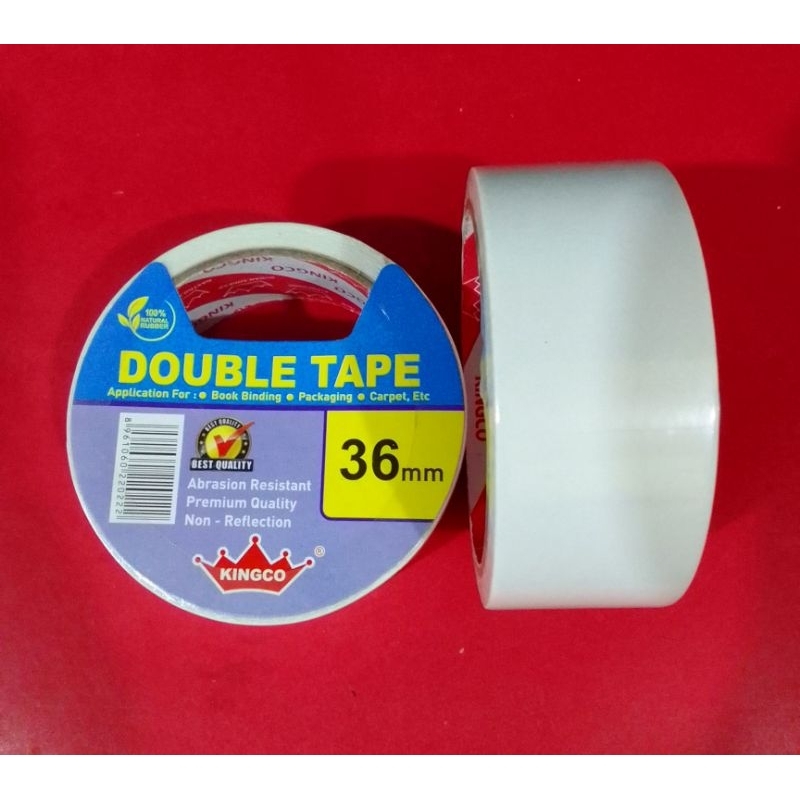 

(1 PCS) DOUBLE TAPE 36MM KINGCO