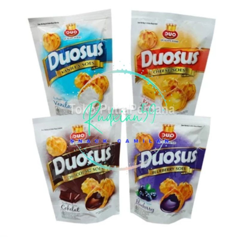 

Snack DUOSUS camilan cream aneka rasa