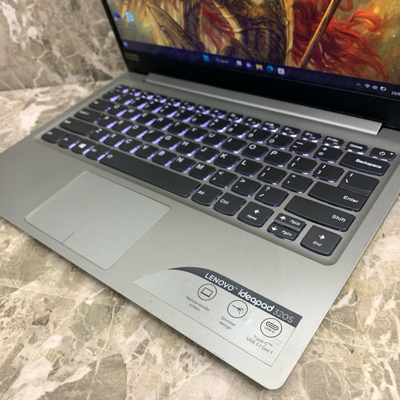 Laptop second lenovo ideapad 320s intel i5-8250U RAM 8GB SSD 256GB 13”FHD IPS slim mulus backlit