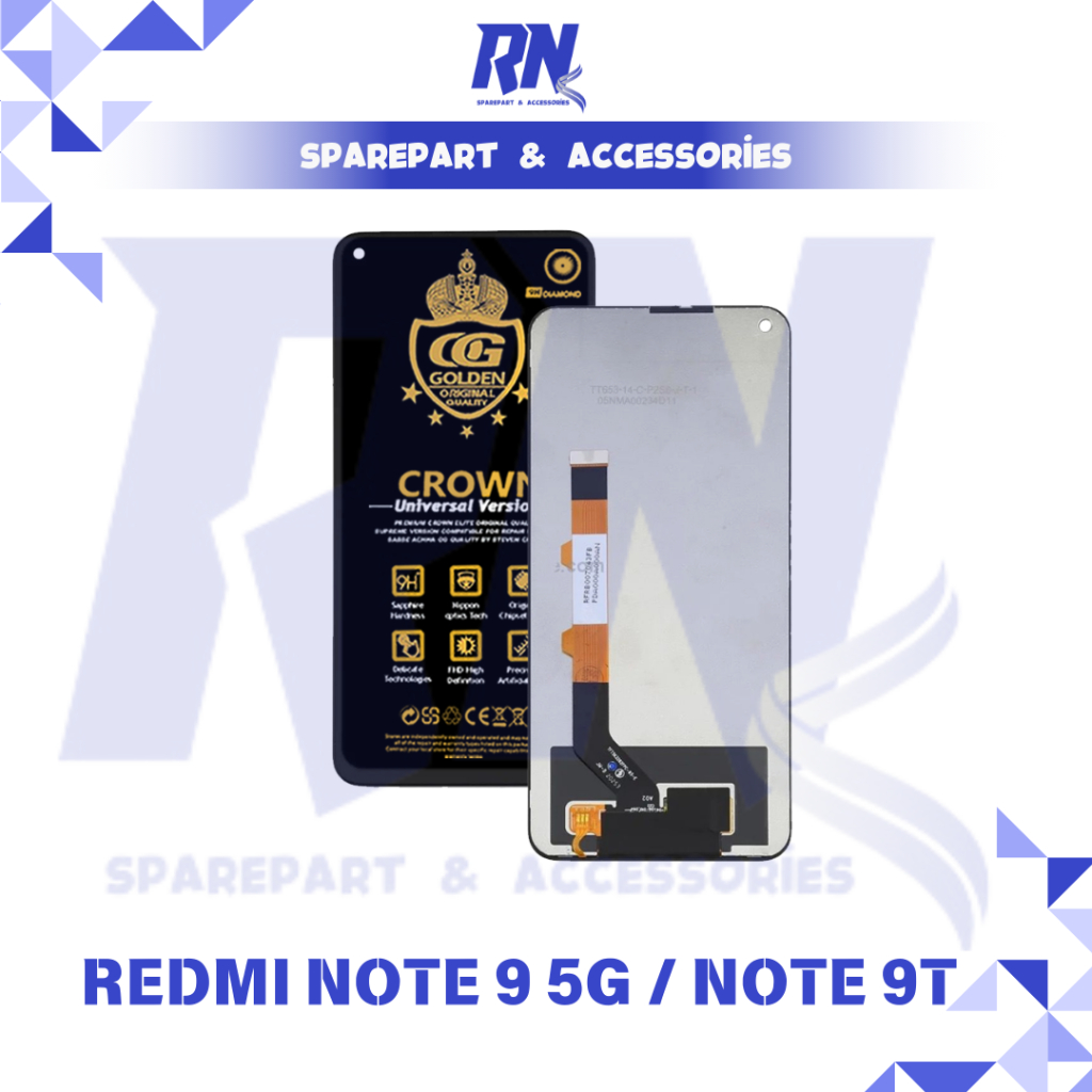 LCD REDMI NOTE 9T / NOTE 9 5G / XIAOMI REDMI NOTE 9T / XIAOMI REDMI NOTE 9 5G FULLSET COMPLETE