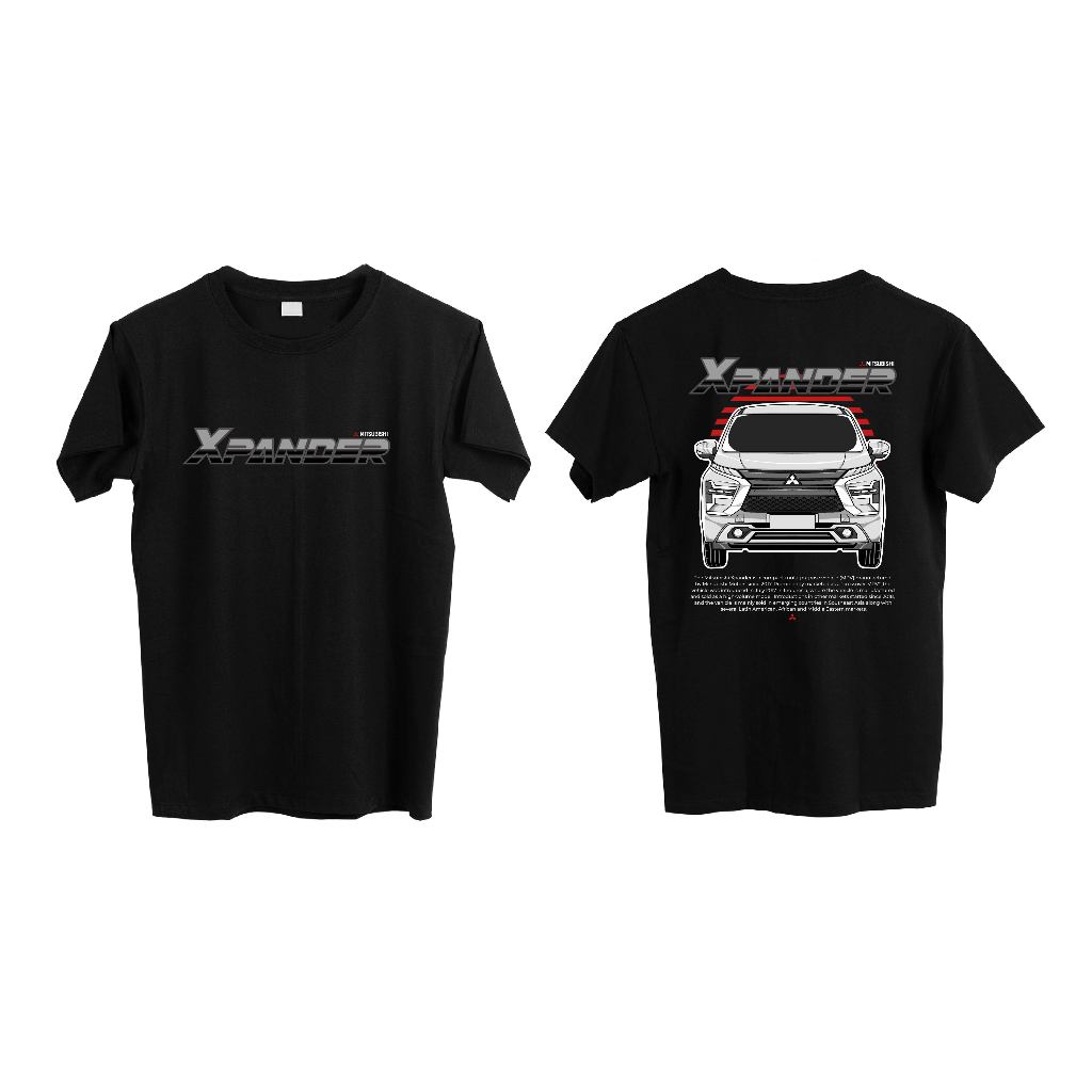 KAOS MITSUBISHI XPANDER / TSHIRT MITSUBISHI XPANDER KUALITAS PREMIUM