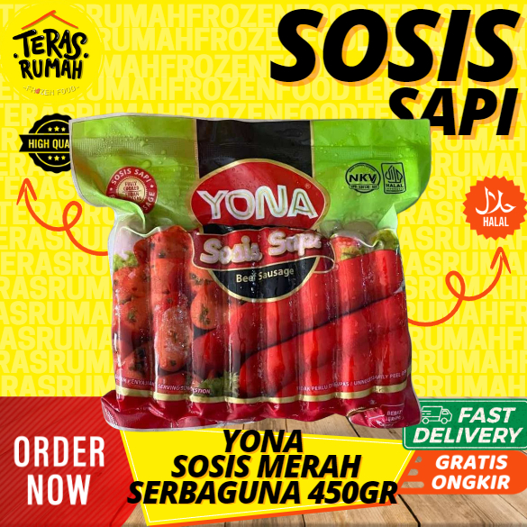 

YONA - SOSIS SAPI MERAH 450gr