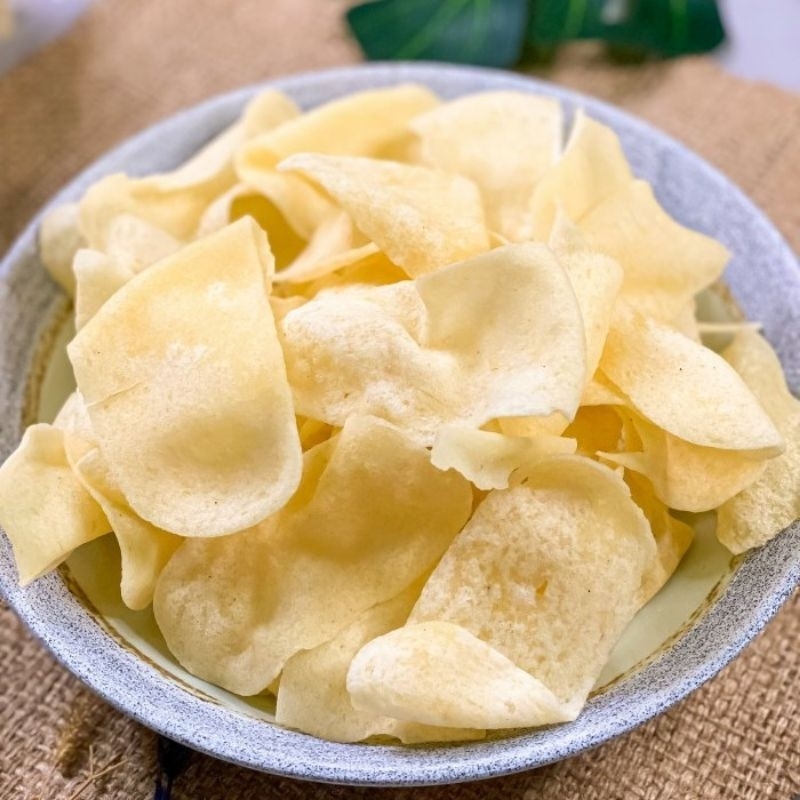 

krupuk getuk pedan Klaten 250 gram/Snack kripik getuk khas klaten/keripik getuk solo/kripik getuk Jogja/kripik getuk murah/cemilan Klaten/kerupuk getuk gurih asin/kerupuk getuk asli Pedan Klaten Jawa Tengah/ kerupuk getuk Klaten/kerupuk getuk jogja