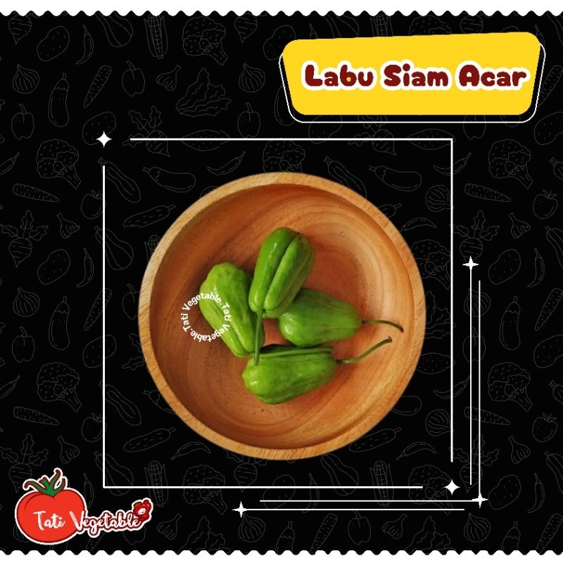 

[ INSTAN ] Labu Lalap atau Labu Acar - Sayuran Segar - Groceries - Fresh Produce || Tati Vegetable