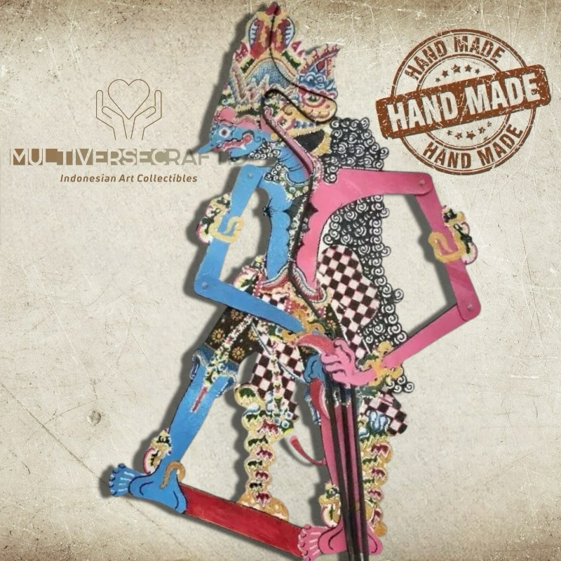 Wayang Alusan Kulit Asli Wayang Kulit Jarasanda Gapit Bambu