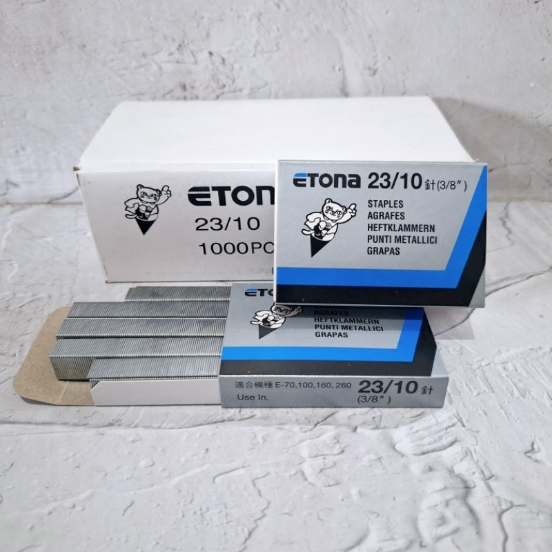 

(15 Pak) Staples Etona 23/10 Kartonan