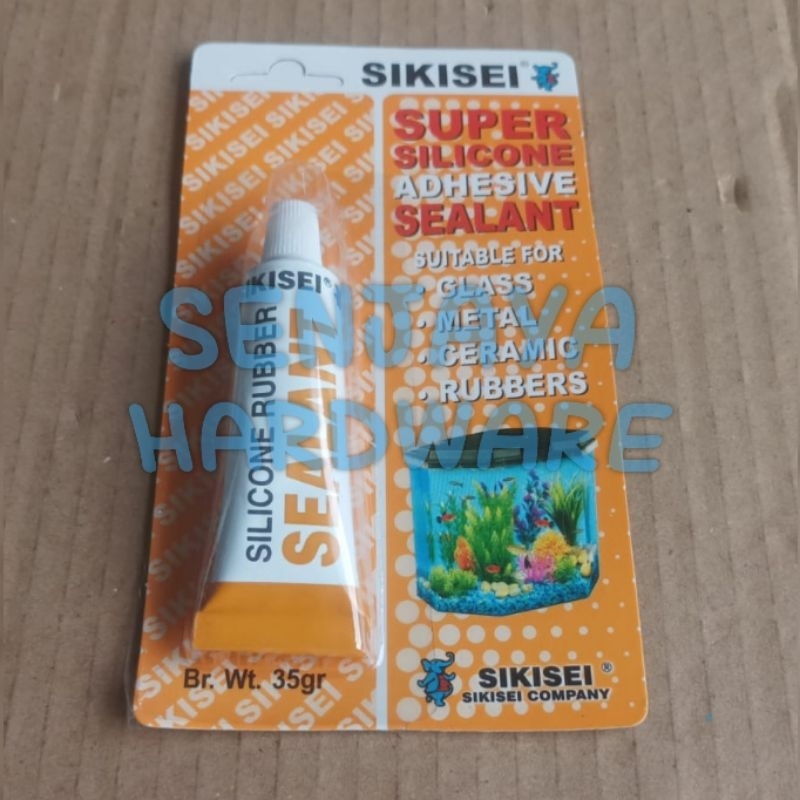 

Lem silicone sealent Lem kaca Aquarium clear