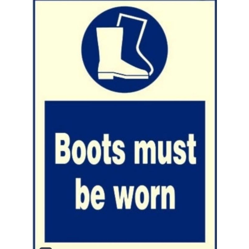 

STICKER BOOTS MUST BE WORN UKURAN 15X20CM STICKER