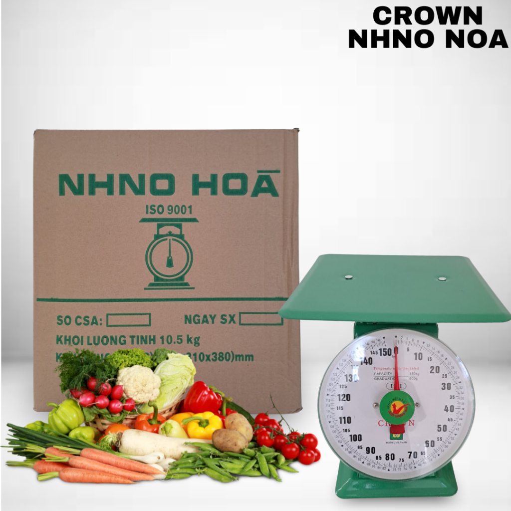 HIJAU Timbangan duduk 100kg & 150kg/ Timbangan 100kg vietnam quality CROWN / Timbangan nhon hoa 100k