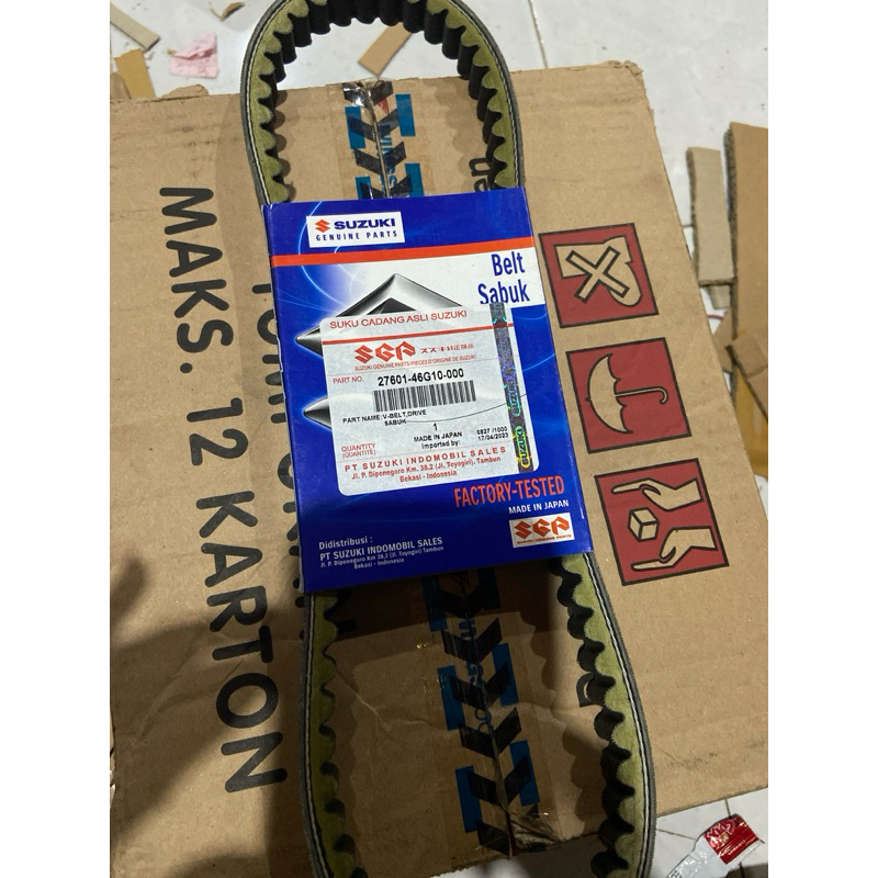V BELT V-BELT SUZUKI SPIN SKYWAVE SKYDRIVE HAYATE ORIGINAL SGP