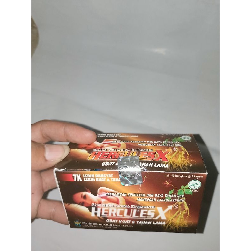 Kapsul Hercules x original