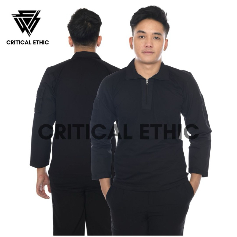 CRITIACAL - KAOS BDU TACTICAL POLOS BAJU TEMPUR MILITARY