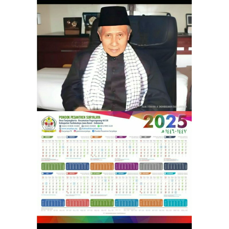 

Kalender pondok pesantren Suryalaya 2025