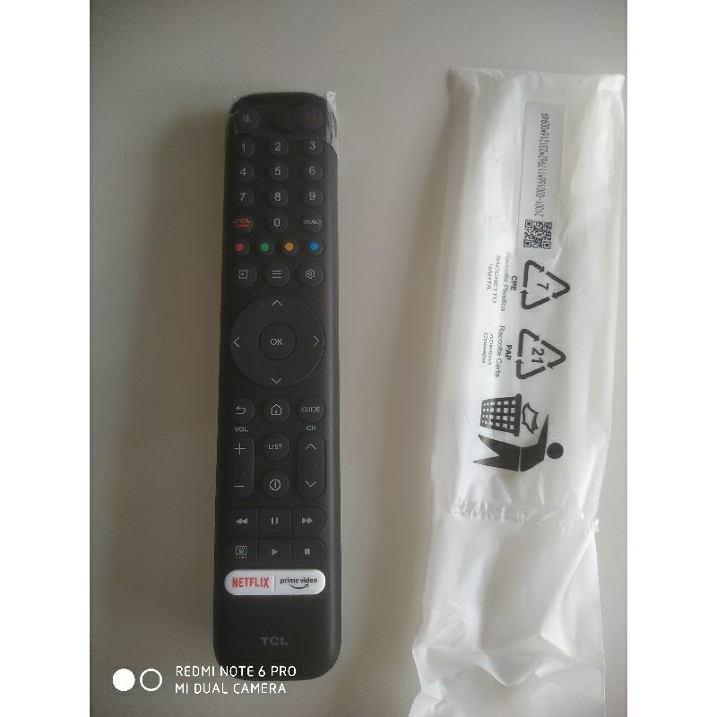 REMOT TV TCL - SMART ANDROID - ANDROID TV - MASUK KESEMUA TV TCL ANDROID - NEW ORIGINAL
