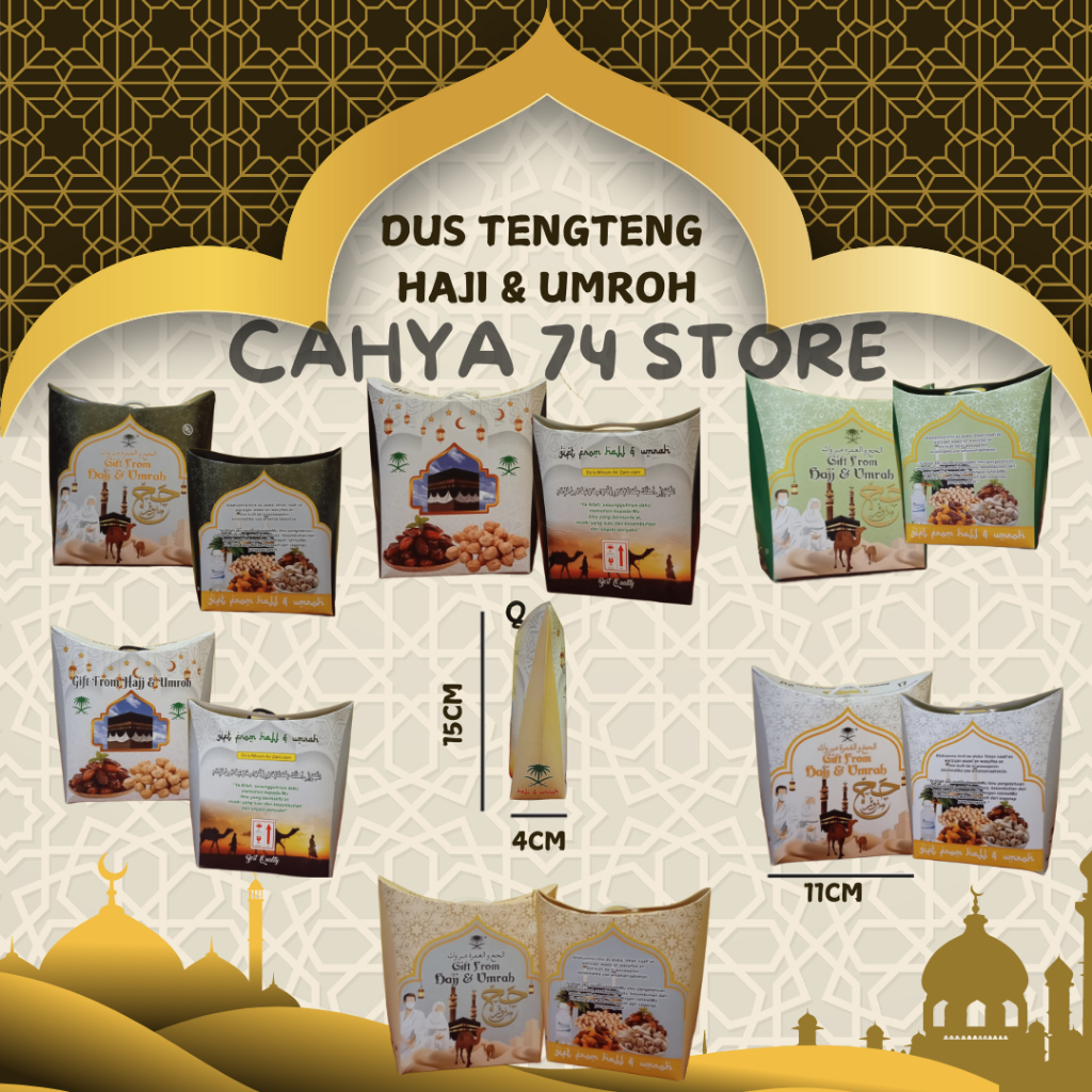 

1 pack isi 50 pcs dus tali untuk perlengkapan haji dan umroh