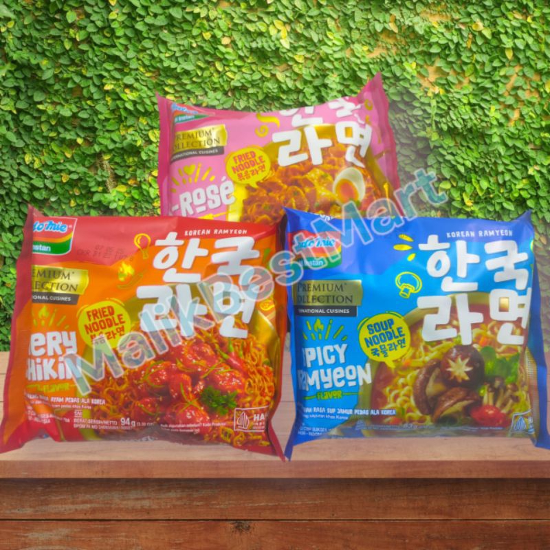 

Indomie Korean Ramyeon Premium Collection | Indomie Ramyeon Fiery Chiki | K-Rose | Spicy Ramyeon94 gr