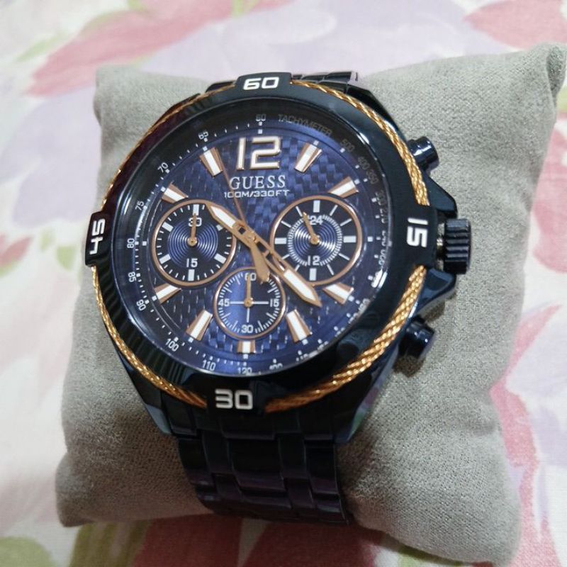 JAM TANGAN PRIA GUESS GW1311 BIRU NAVY