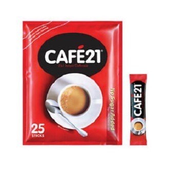 

Cafe 21 Coffee mix 2in1 / Cafe21 Kopi 2 in 1 Tanpa Gula ( No Sugar Added )