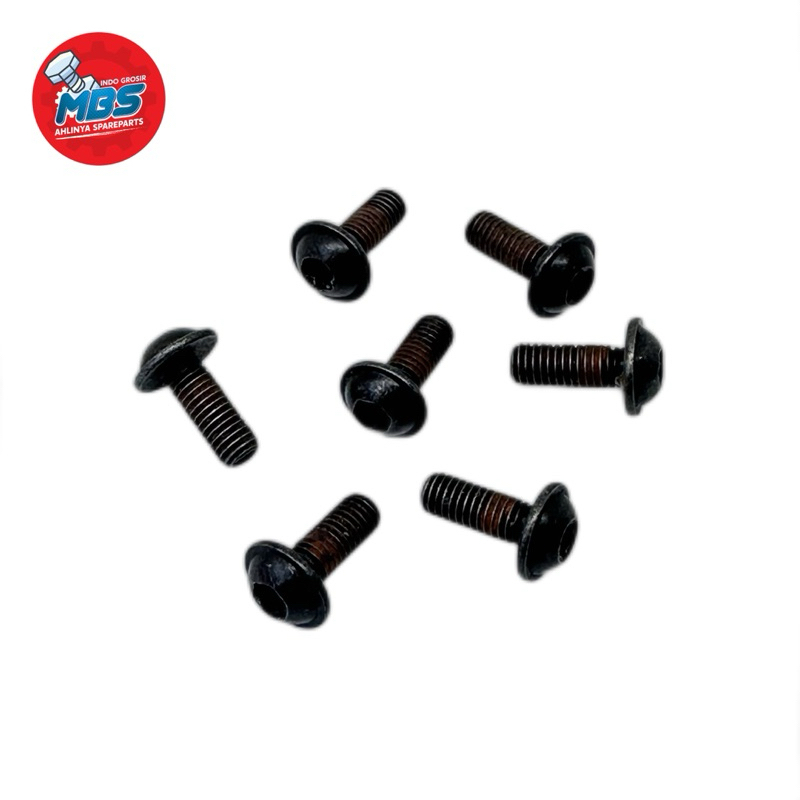 BOLT SPECIAL M6 × 15 mm 90107-K84-9002 BAUT 10 L 5 1,5CM  COVER BODY TANKI HONDA CRF 150 ORIGINAL