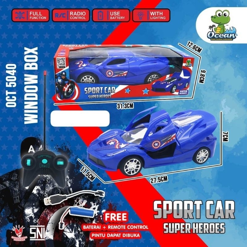 MOBIL REMOTE FERRARI CAPTION AMERIKA