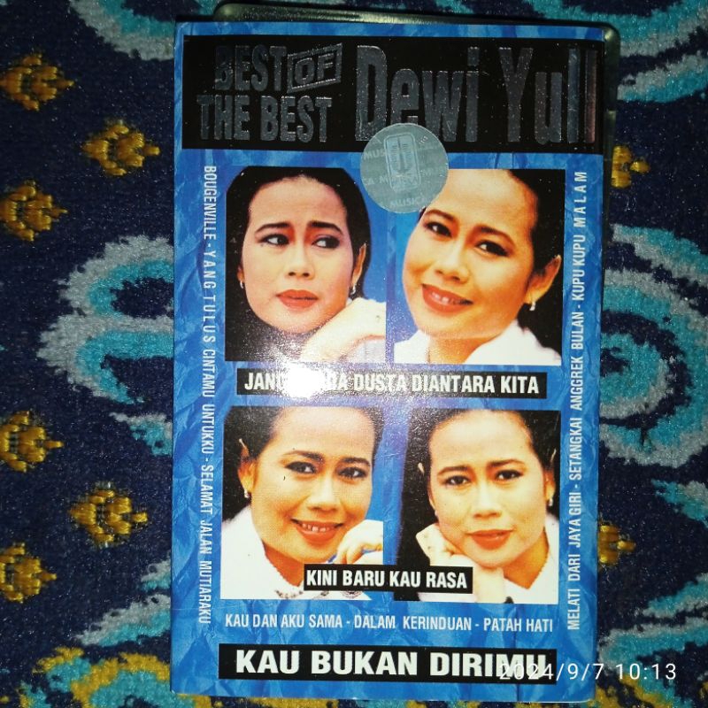 kaset pita dewi yul album best of the best Dewi yul
