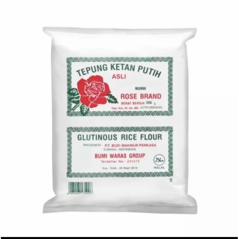 

Tepung Ketan Putih Rose Brand